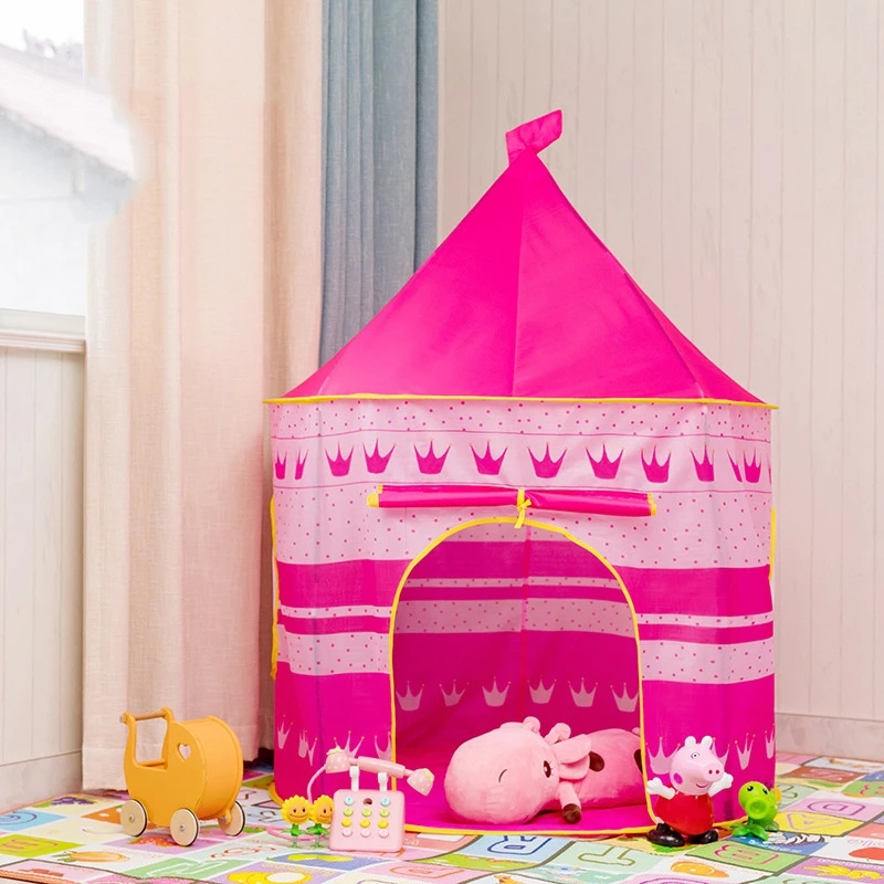 enfant princess cabin yurt baby automatic teepee ultralight glamping indoor play luxury folding teepee dome toy tents kids