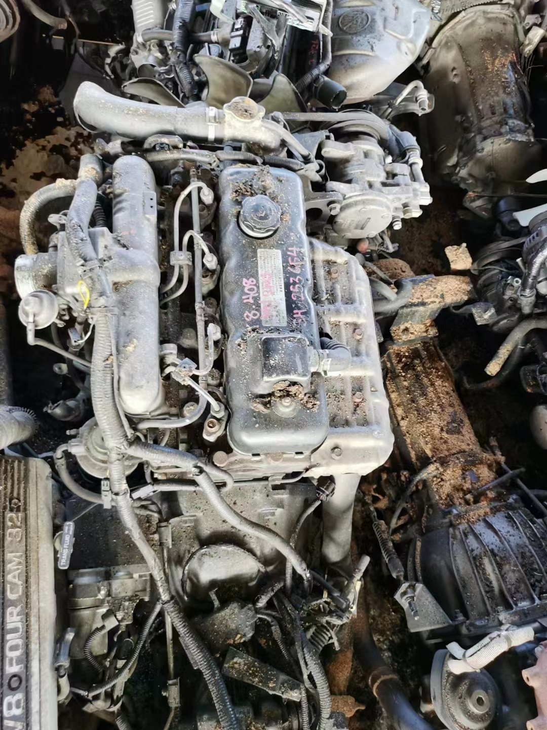 Japanese original 2LT engine 2L 3L 5L turbocharged 3.6 engine for TO YOTA HILUX HIACE FORTUNER CAR ENGINE