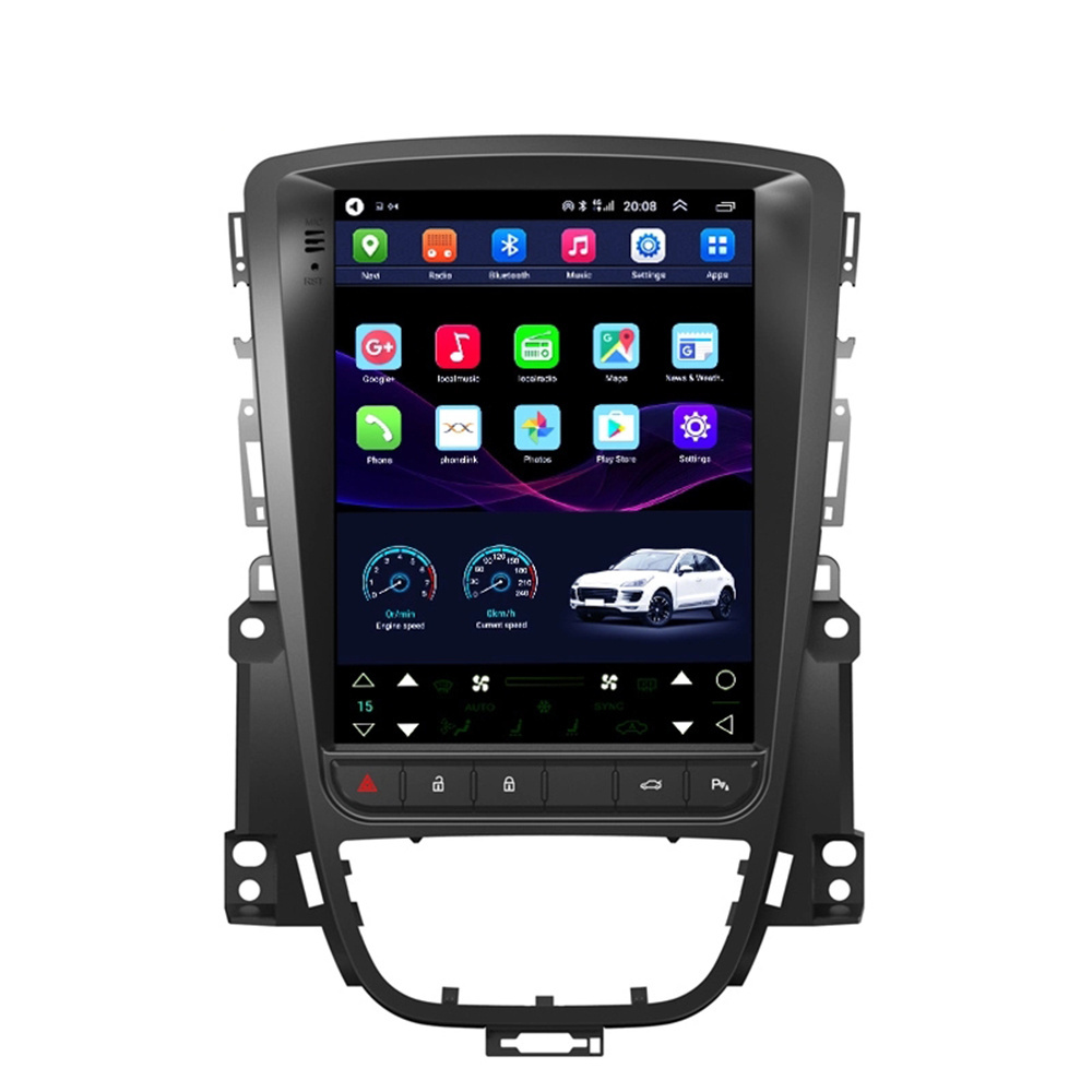 Wanqi Tesla Vertical Screen car android dvd multimedia player radio video Stereo audio For Buick Excelle/Opel Astra J 2010-2014