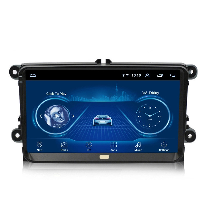 Android 13 Car Dvd Player Radio Video Stereo Gps Navigation Multimedia System for Volkswagen/skoda/seat 2-32GB 9 Inch