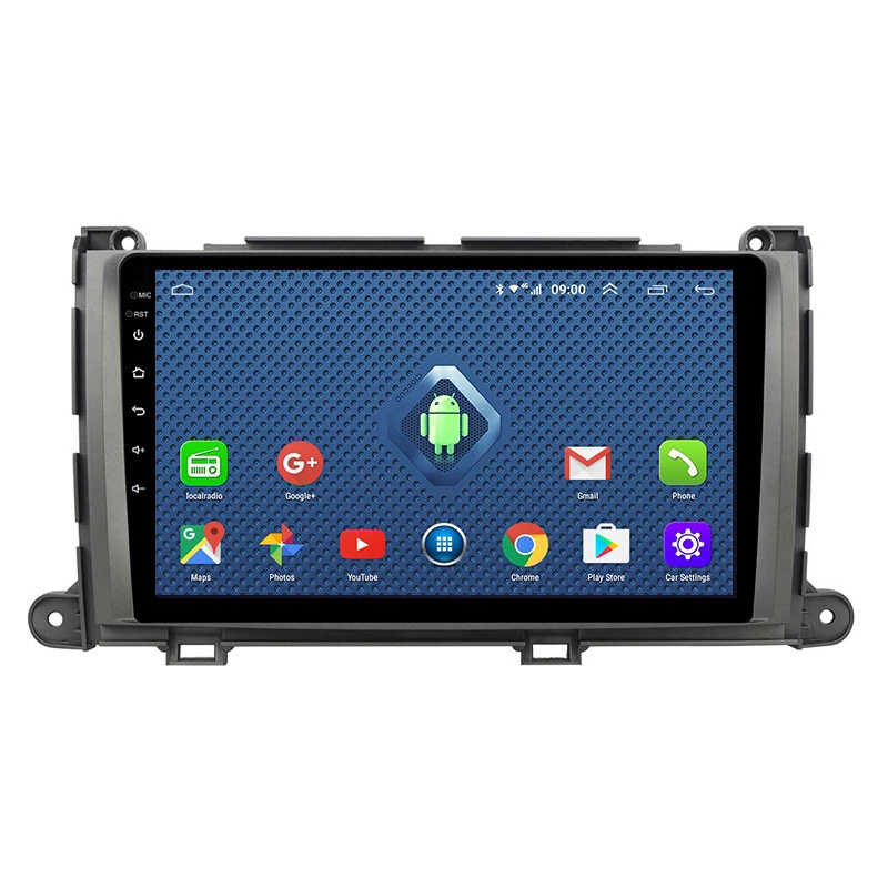 Wanqi 4G Lte 9 inch Android 11 car dvd player radio video audio Stereo navigation system for Toyota Sienna 2010-2014 multimedia