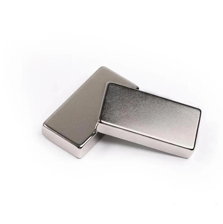 Wholesale Price Ndfeb Nickel Permanent Block Magnet Sintered Strong Neodymium Magnet for Refrigerator