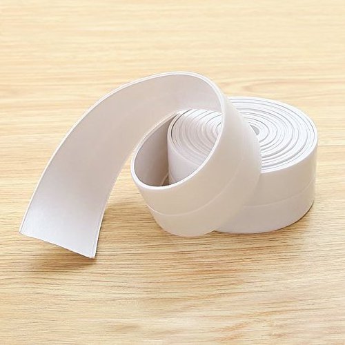 Caulk Tape,Caulk Strip Repair Tape for Bathroom Kitchen Sink Basin Edge Shower Toilet Kitchen and Wall Mildew Sealing