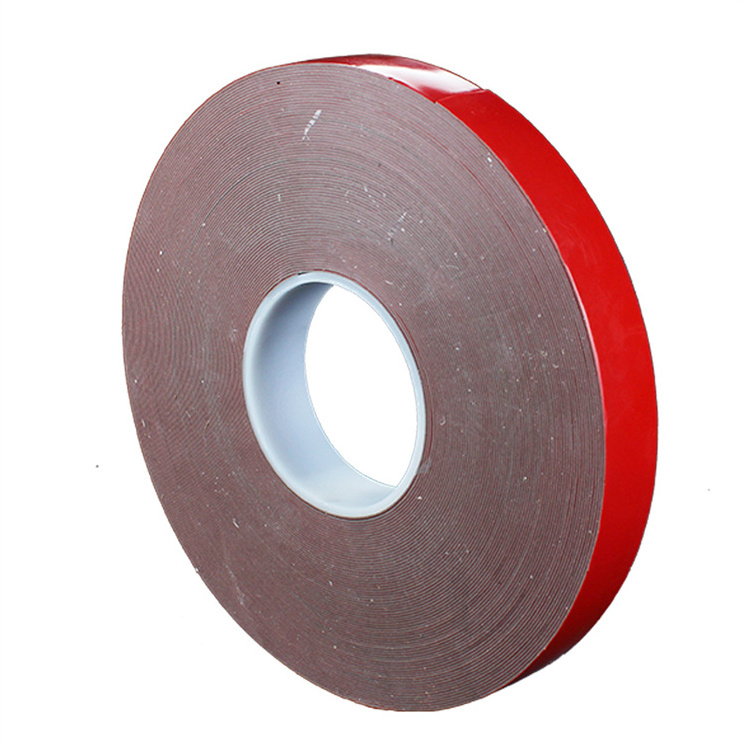 High Density Foam Tape Weather Stripping Insulation Soundproofing Closed Cell Foam Single Side Adhesive Tape