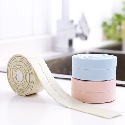 Caulk Tape,Caulk Strip Repair Tape for Bathroom Kitchen Sink Basin Edge Shower Toilet Kitchen and Wall Mildew Sealing