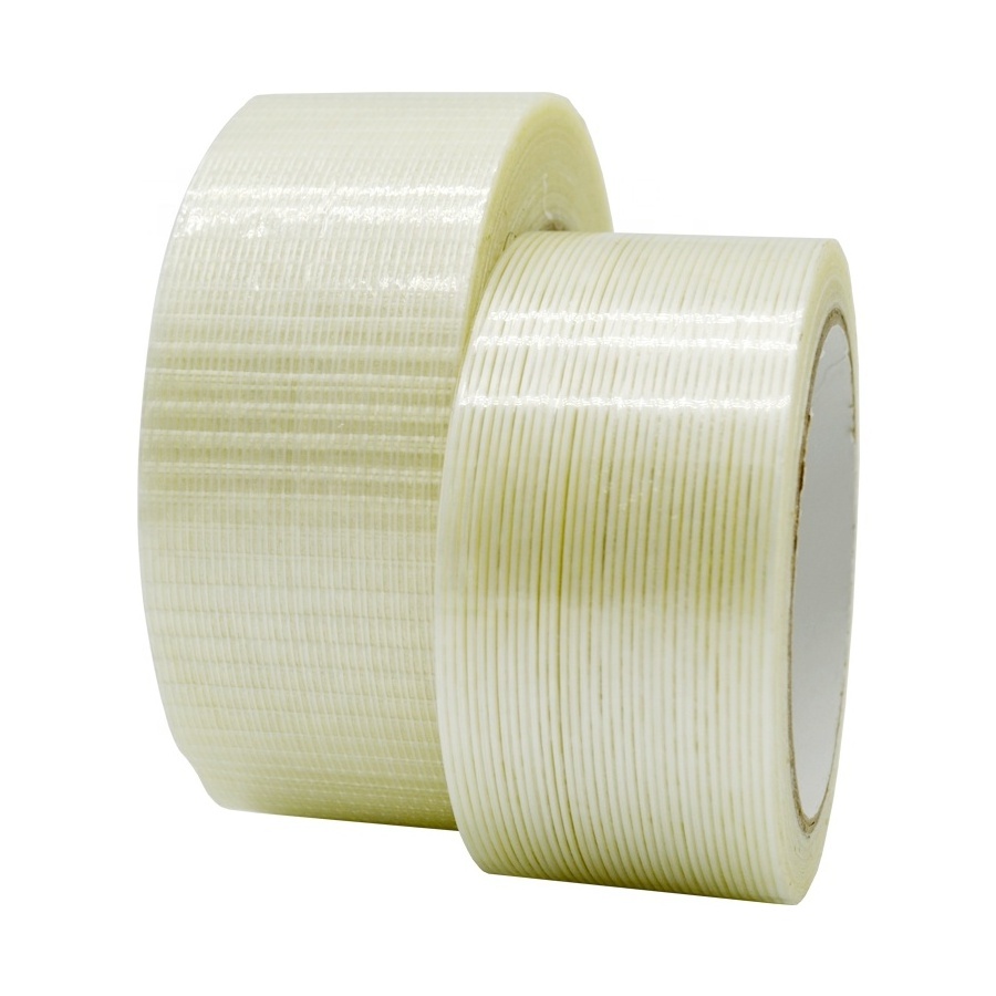 directional cross glassfiber reinforced filament strapping tape in jumbo rolls