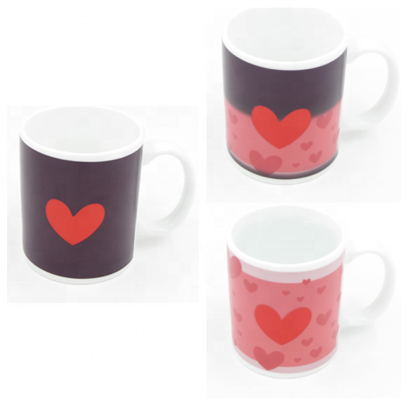 color changing mug hot cold custom magic coffee mug made in China