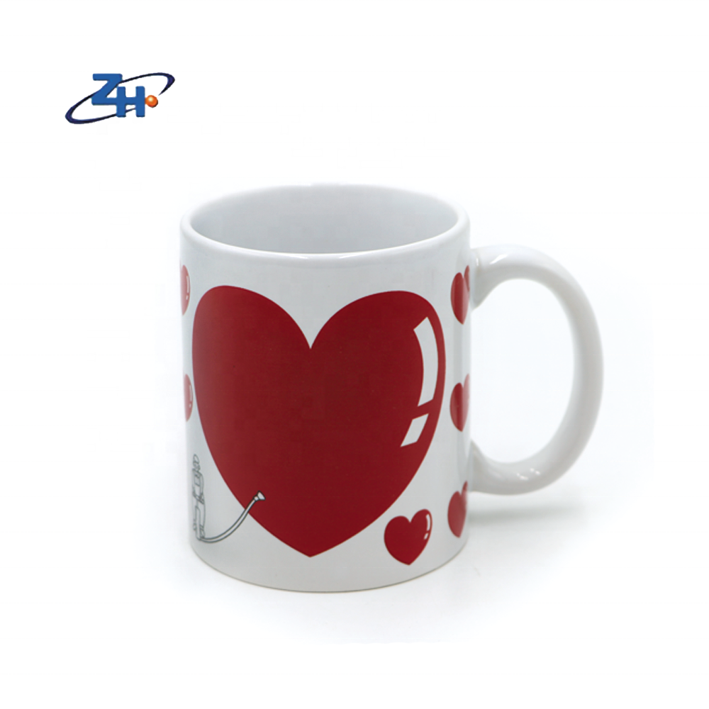 Hot Sales Valentines Day Decal Mugs Design Printable Valentines Day Gift 2023 Blank Sublimation Polymer Coffee Ceramic Good