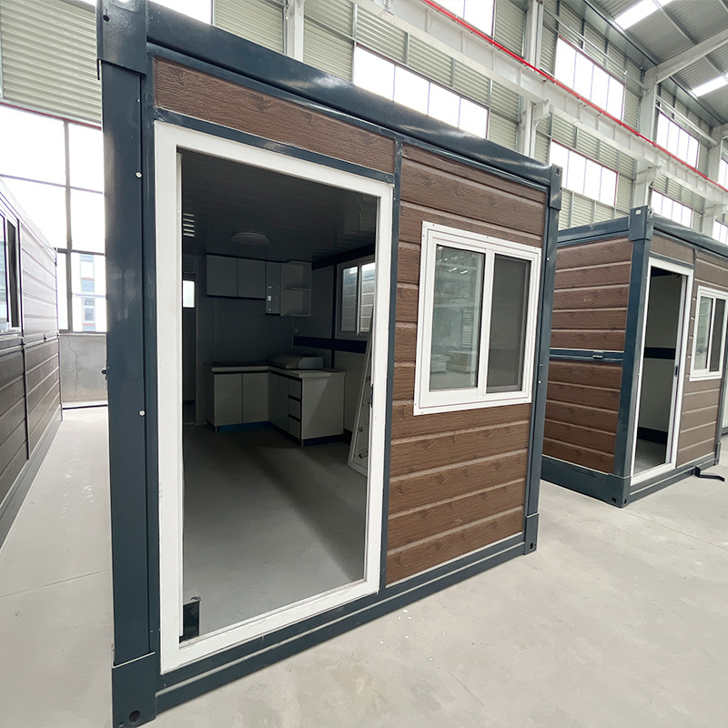 Folding Quick Set Up Selling Prefabricated Foldable Portable Prefab Folding Container Houses Homes Offices Trailer Folding House