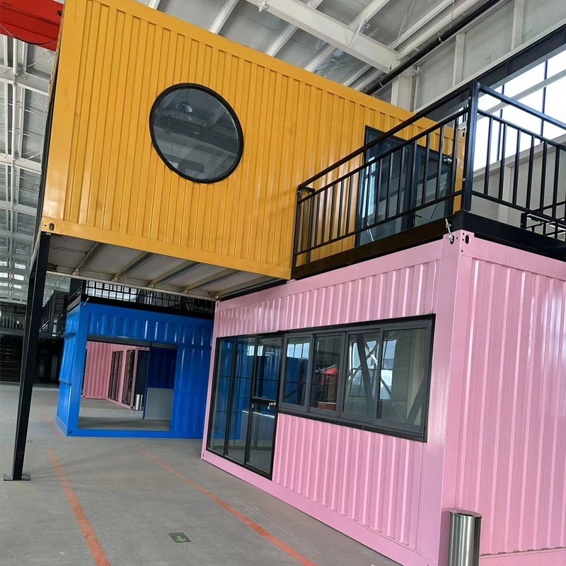 Container Houses For Themed Restaurants And Coffee Shops Creative Mobile Prefab Container House