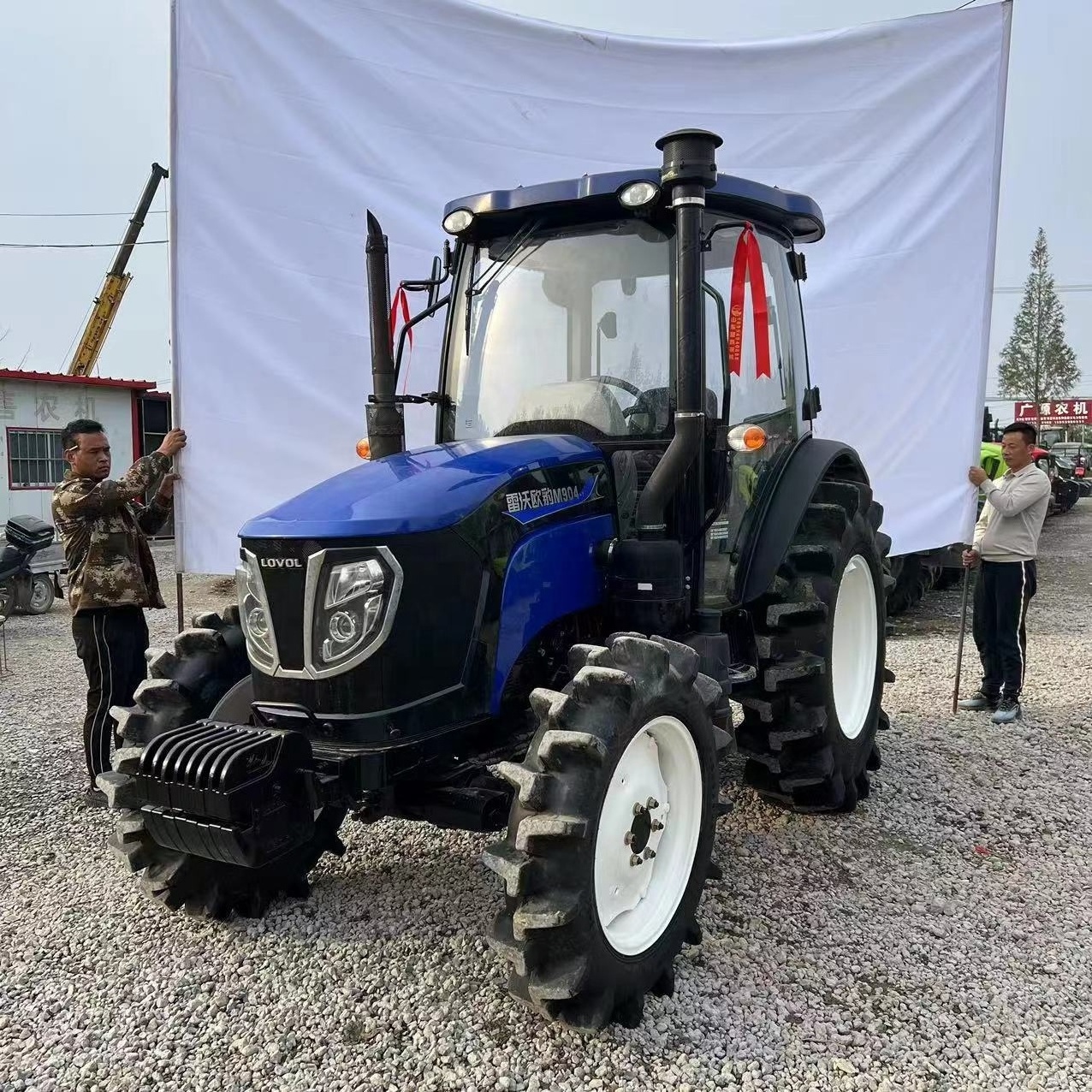 farm machinery Lovol M904 80HP 90HP 100HP 120HP agriculture machinery Used tractor for farm operation