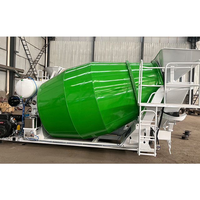 Diesel Engine Truck Mounted Cement Mixer Customized Capacity 2-12CBM Concrete Mixer Drum Concrete Mixing Tank