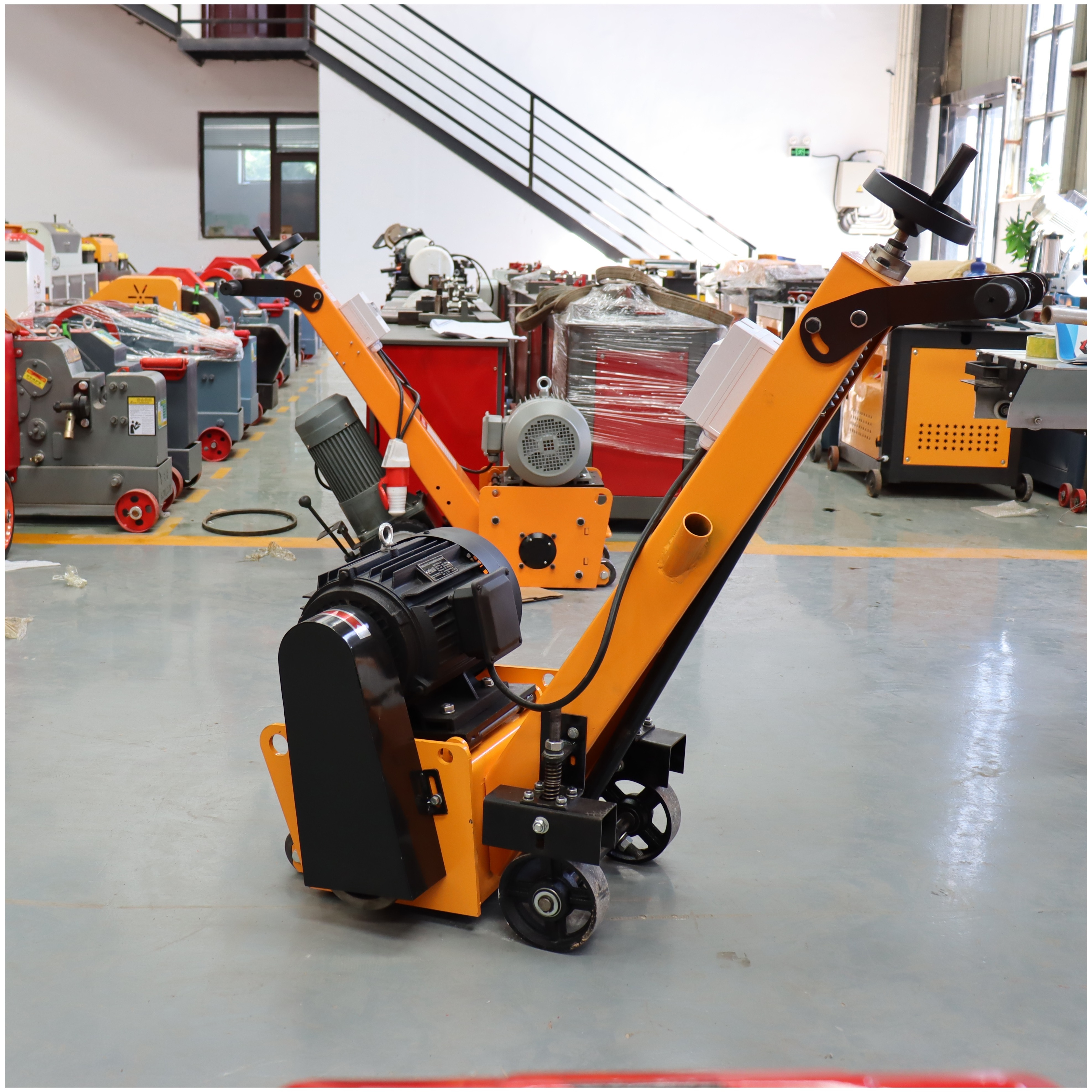 Handheld Diesel Engine 300mm Road Milling Machine Electric Concrete Pavement Scarifying Machine