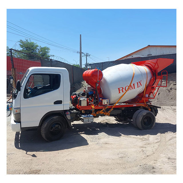 3 Cubic Yards Cement Mixing Truck Machine Diesel/Gasoline/Electric Power Supply Customized Concrete Mixer With EPA