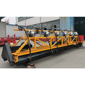 Asphalt Paver Machine 3-7m/min 8m Width Asphalt Concrete Paver Machine Diesel Engine