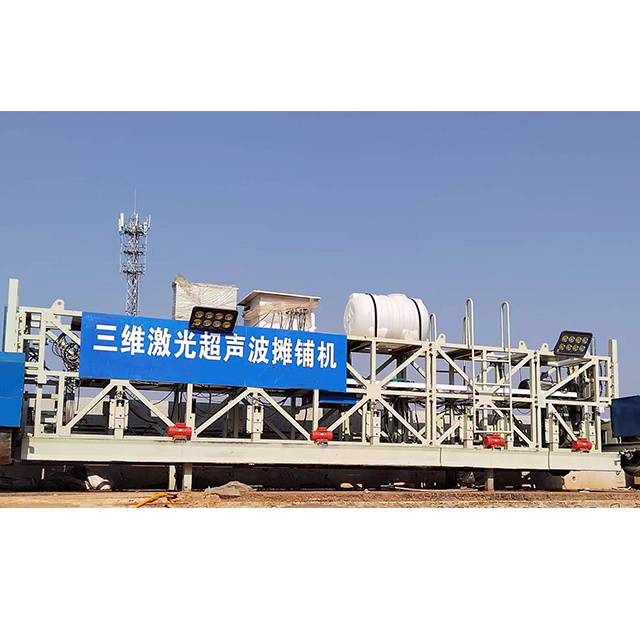 Asphalt Paver Machine 3-7m/min 8m Width Asphalt Concrete Paver Machine Diesel Engine