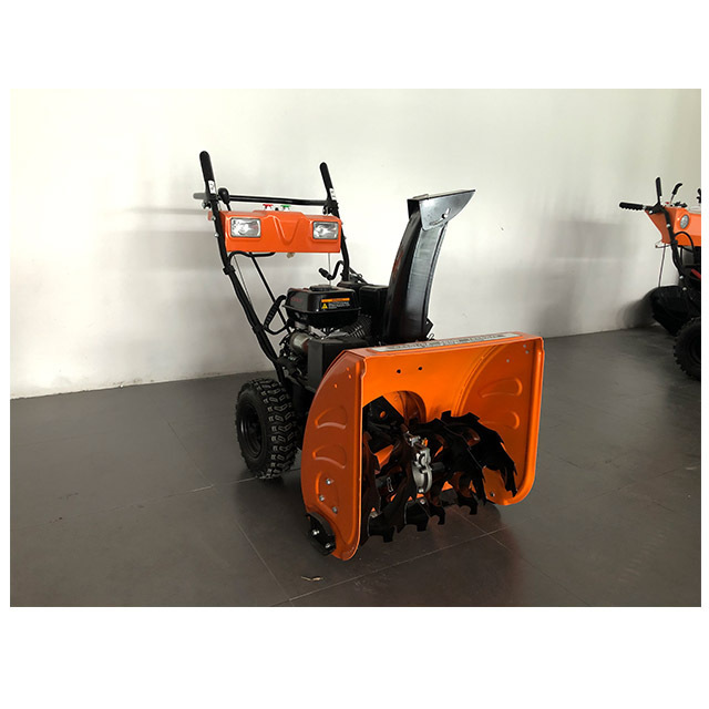 Light Weight 6.5HP Snow Blower 56cm Clearing Width Gasoline Snowplow Snow Thrower With 10m Throw Distance