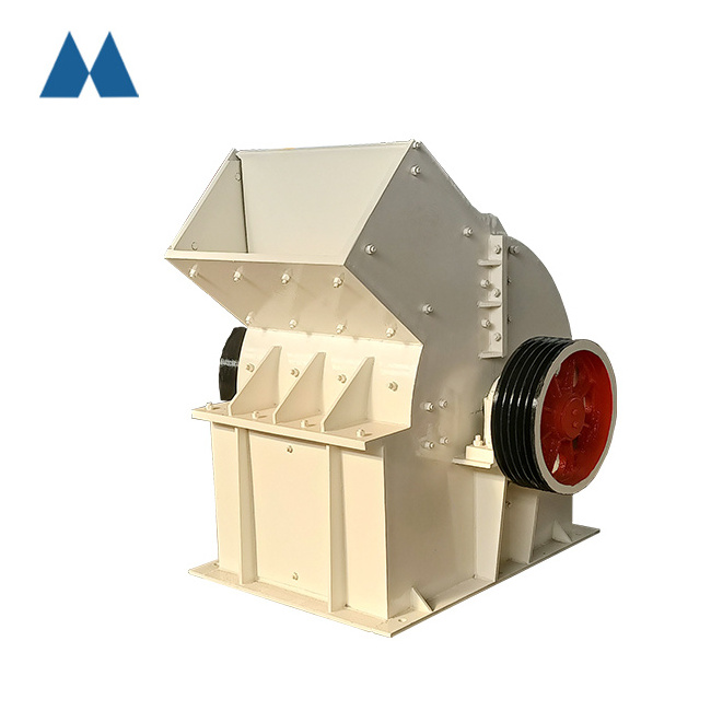 Portable 15KW stone jaw breaking machine Limestone Rock Crushing 5-20T/H Capacity Hammer Crusher