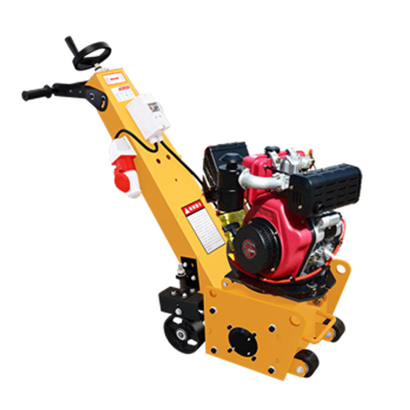 Handheld Diesel Engine 300mm Road Milling Machine Electric Concrete Pavement Scarifying Machine