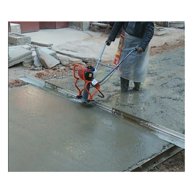 Customized 380V/220V Concrete Vibration Leveling Screed 23CM Width Cement Surface Paving Screed Ruler Machine