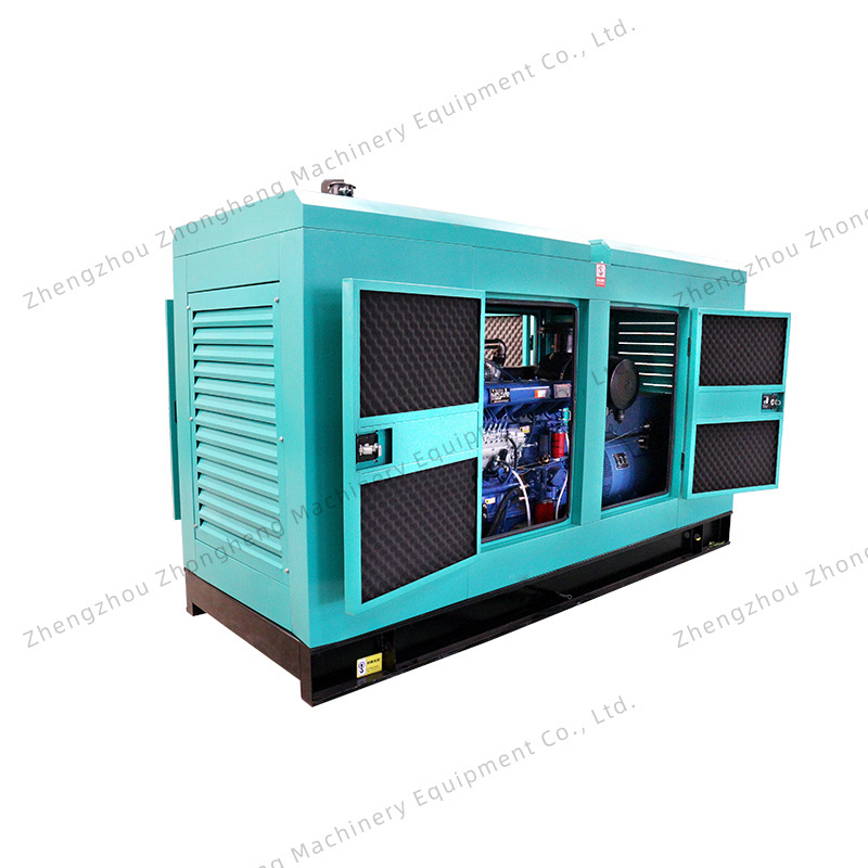 New Diesel  Single Cylinder Electric Start Motor 35hp Water-cooled Engine 50kw Generator