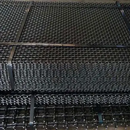 Iron Wire Mesh High Tensile Steel Screen Mining Screen Vibrating Screen Mesh