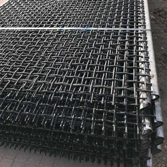 Iron Wire Mesh High Tensile Steel Screen Mining Screen Vibrating Screen Mesh