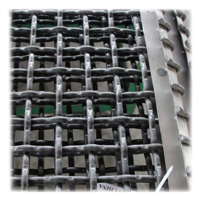 Iron Wire Mesh High Tensile Steel Screen Mining Screen Vibrating Screen Mesh