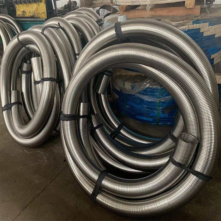 PVC jacketed metallic grey metal flexible conduit galvanized corrugated electrical conduit pipes