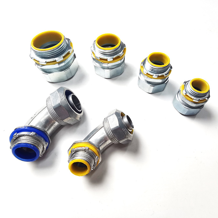 Metal Elbow 90 Degree Angled Thread Conduit Pipe Quick Connector Female Threaded Pipe Fitting