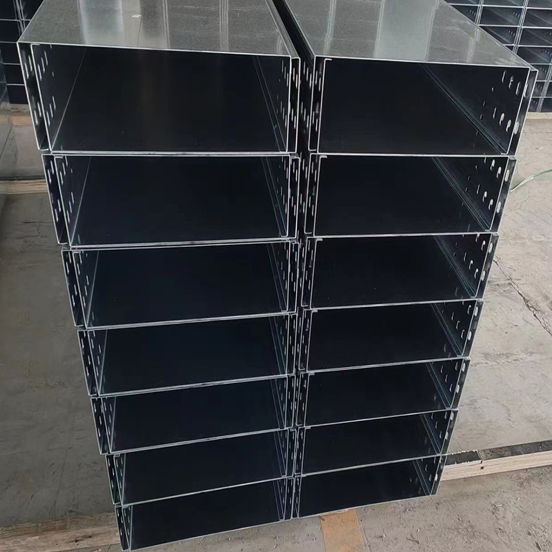 perforated tray/ price of channel type cable tray/gi cable trunking