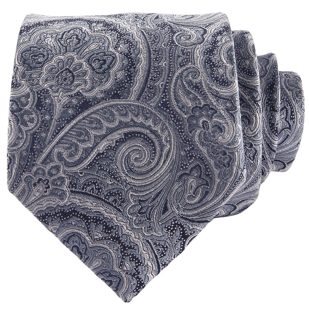 Zhonghe Verified Supplier Paisley Jacquard Gravata Modern Luxury Microfiber Silk Woven Neckties for Men