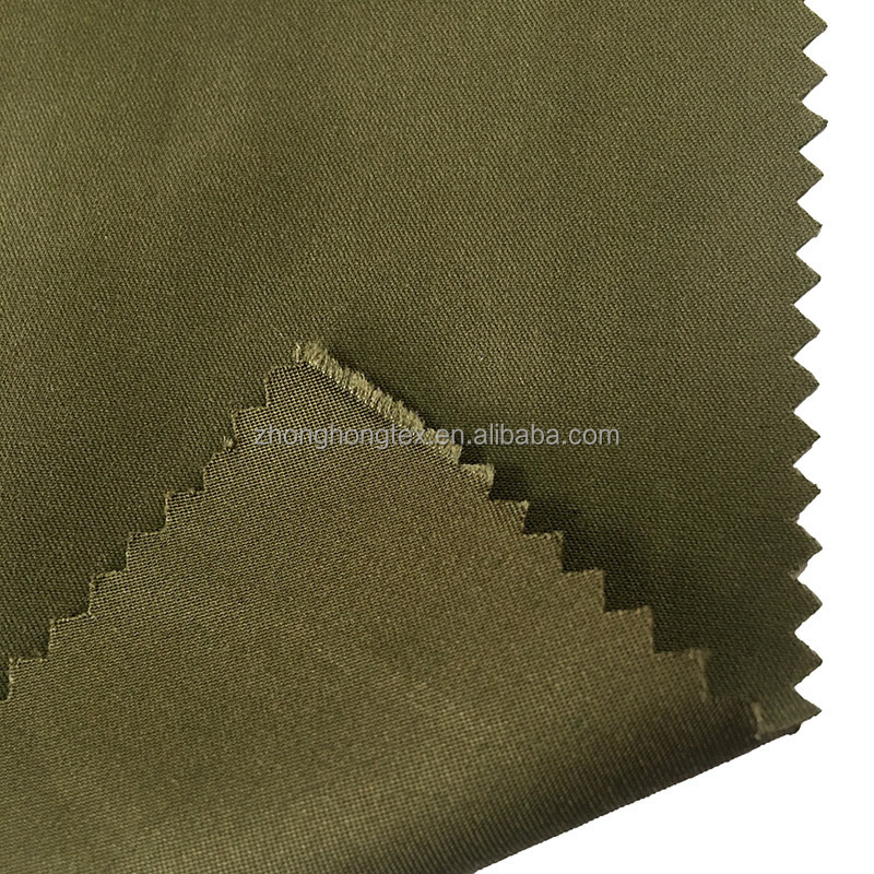 wholesaler fabric for clothing 85 Poly 15 nylon micro peached fabric twill waterproof sanding fabric