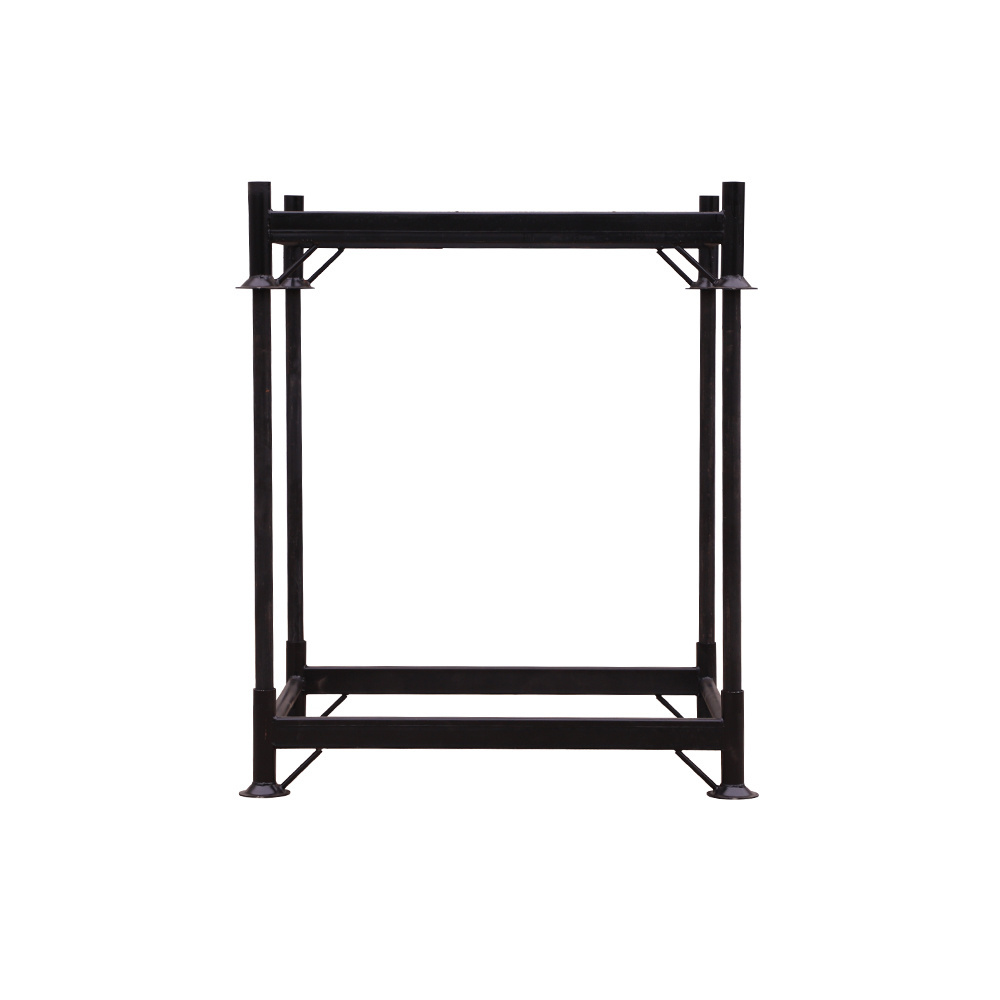 Steel structure building with square brackets for warehouse storage and construction buildings