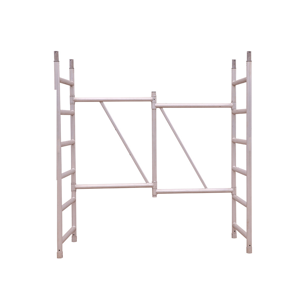 High Quality Aluminum scaffolding h frame used aluminum planks adjustable work for sale