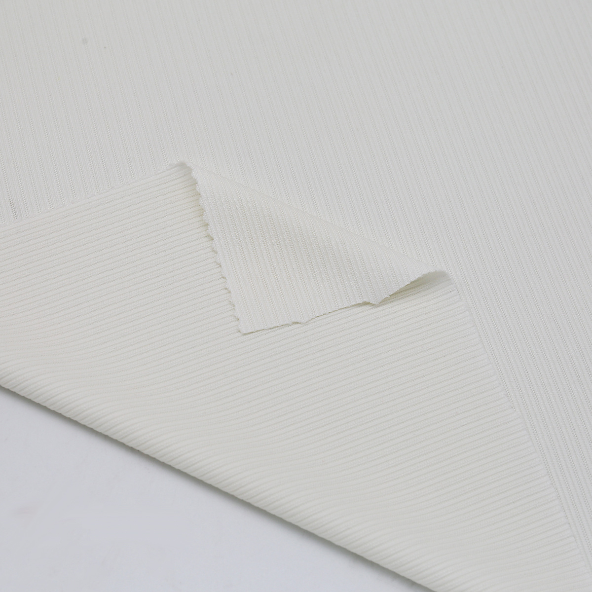 Zhonghui factory direct 93 polyester 7 elastane fabric rib knit fabric