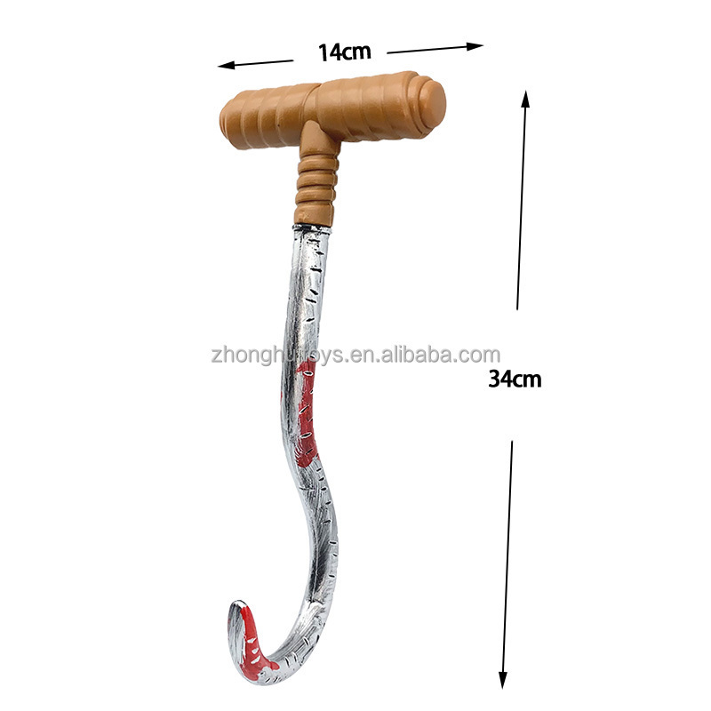 Halloween Costume Accessories Pirate Knife Most Popular Party Supply Weapon Toy Pirate Hook For Party