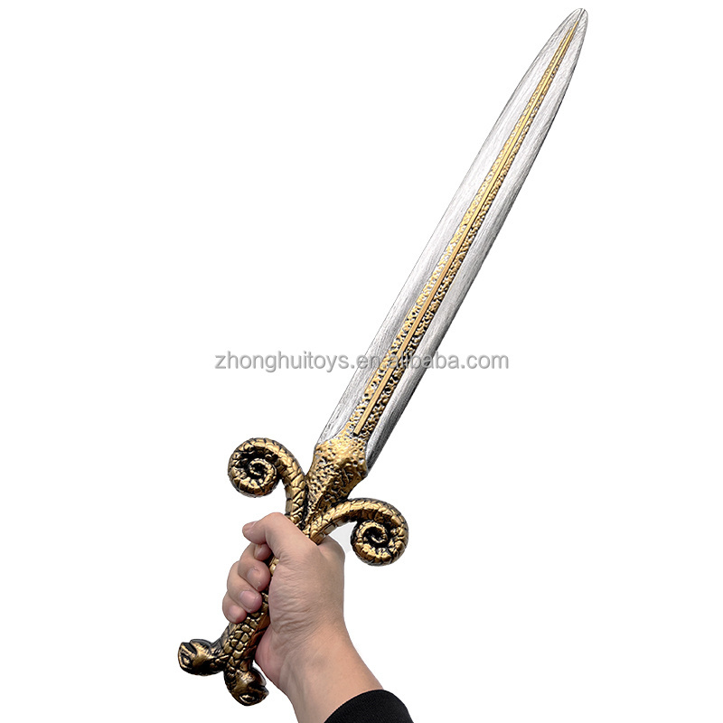 Medieval Pirate Machete Foam Larp Sword Cosplay Weapon Prop Halloween Costume Accessories