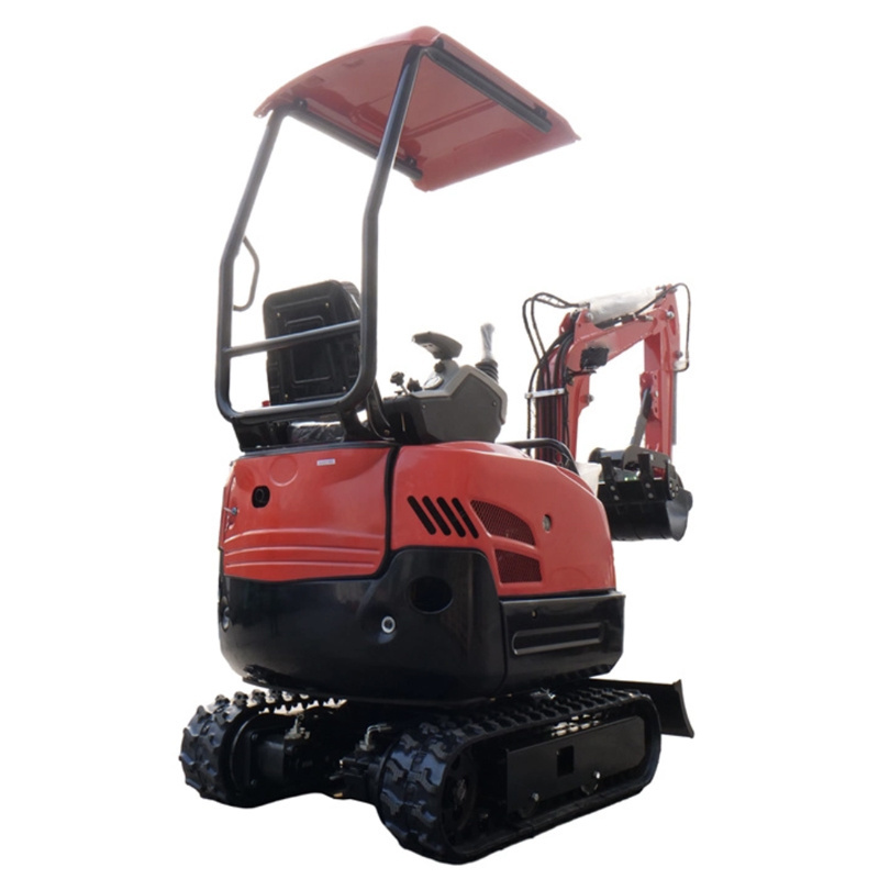 High quality bagger Small Crushing Micro Excavator Project  Small Excavator Weeder Mini crawler excavator