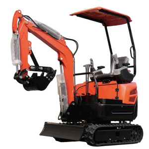 High quality bagger Small Crushing Micro Excavator Project  Small Excavator Weeder Mini crawler excavator