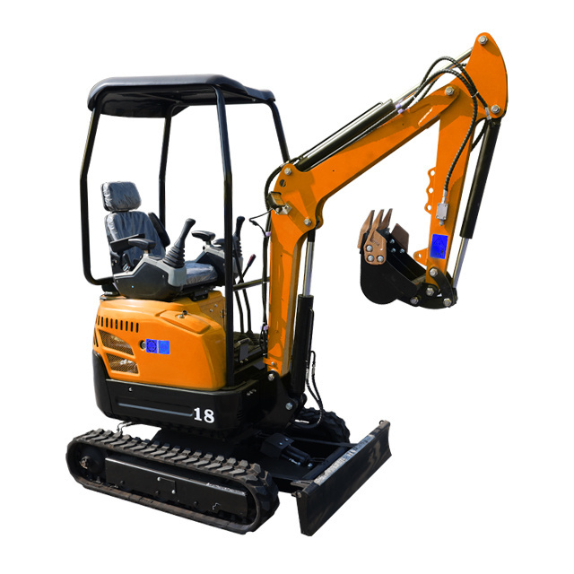 Good price USA Canada engine 1.1 ton mini excavator  machine mini  trencher  excavator swing boom mini excavadora