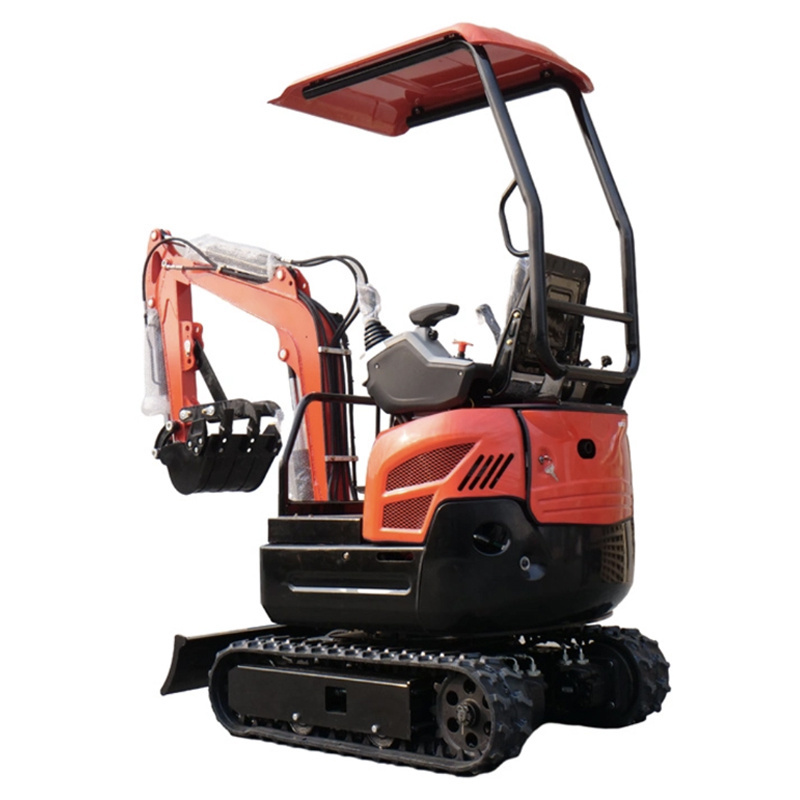 High quality bagger Small Crushing Micro Excavator Project  Small Excavator Weeder Mini crawler excavator