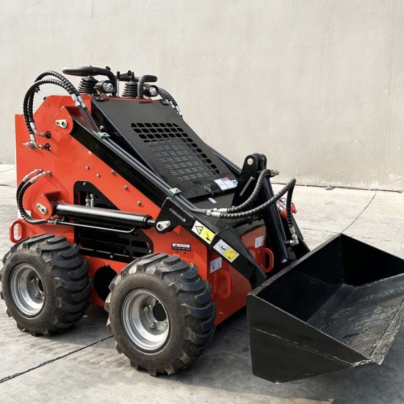 Hot sale attachments stand on skid steer with bucket euro 5 epa Mini slipper small wheel Mini slipper