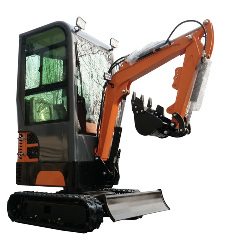 High cost performance  1 ton 360 degree rotation mini excavator for sale Mini Excavator With Attachment