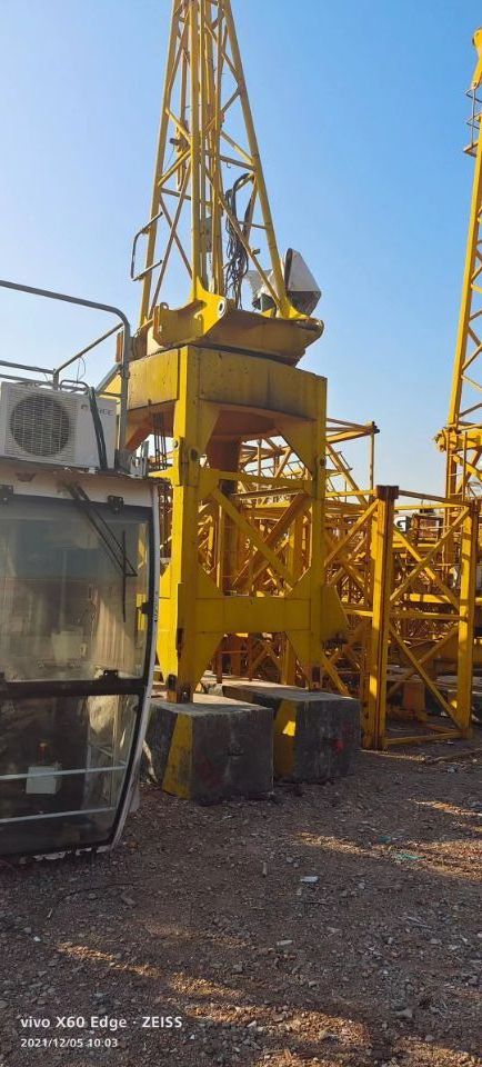 Used potain MC110/120 tower crane supply