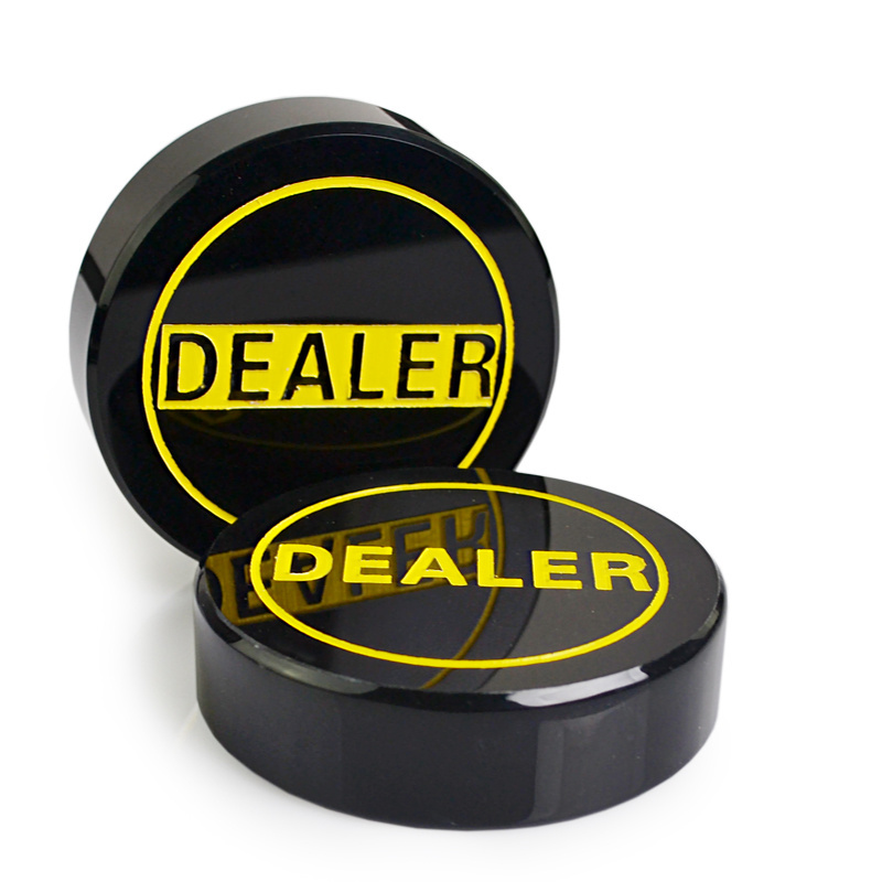 2019 Various dealer casino accessories poker button factory supply gambling products poker dealer button