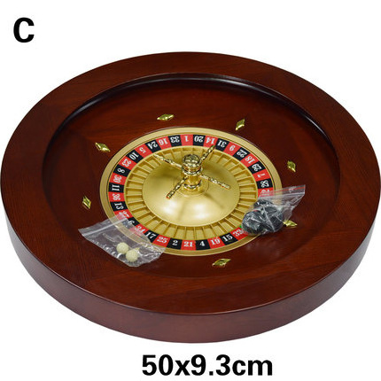 High Quality  casino wood roulette wheels 20 inch  roulette wheel