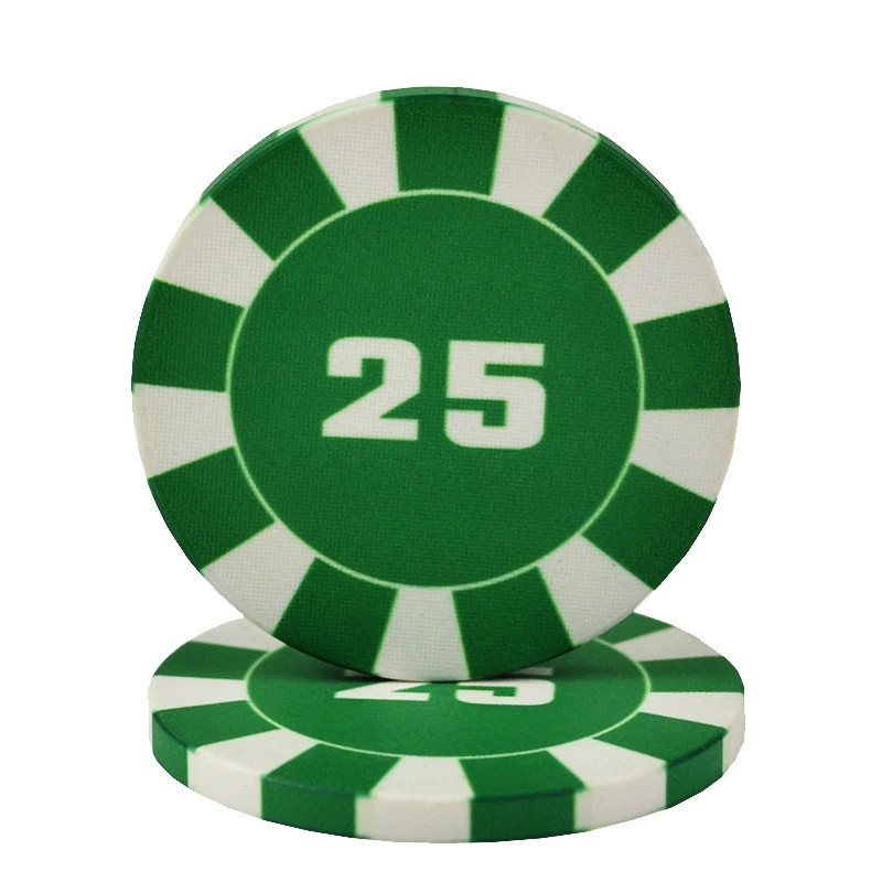 High-End Customized Ceramic Poker Chips Wholesale Directly Customizable Color and Weight Material Jetons de Poker