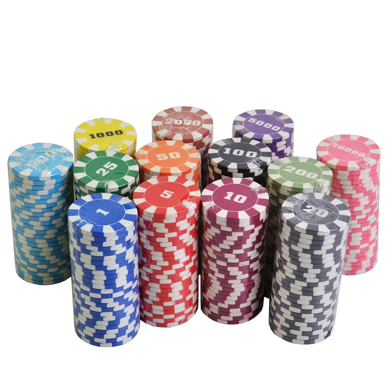 High-End Customized Ceramic Poker Chips Wholesale Directly Customizable Color and Weight Material Jetons de Poker