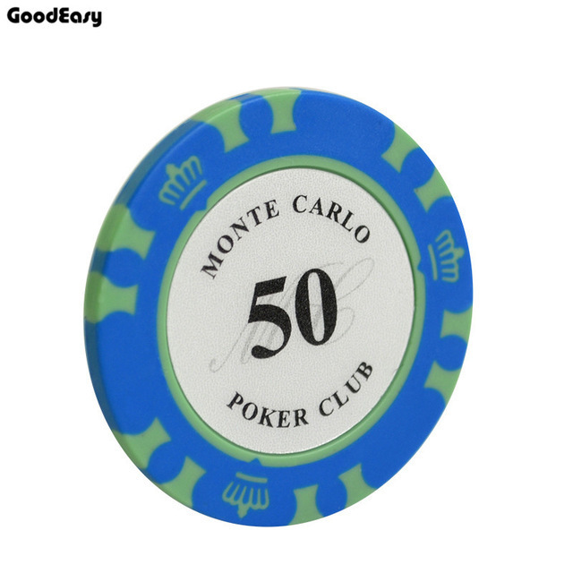 New Original Professional Casino Marker Blank Chip 43mm Poker Chips Ceramic 14g Las Vegas Pokerchips